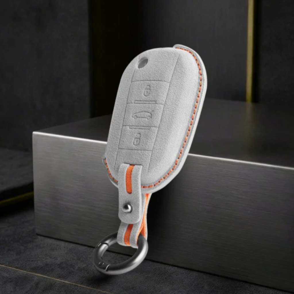 Peugeot Key Fob Case - Alcantara Protection