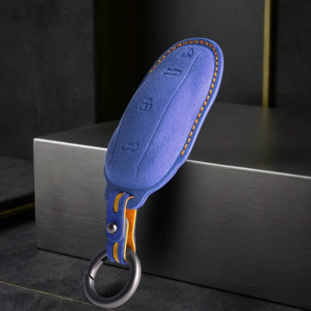 Tesla Key Fob Cover - Alcantara Protection