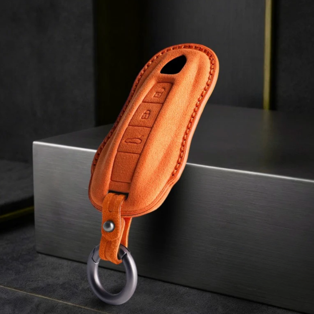 Porsche Key Fob Cover - Alcantara Protection
