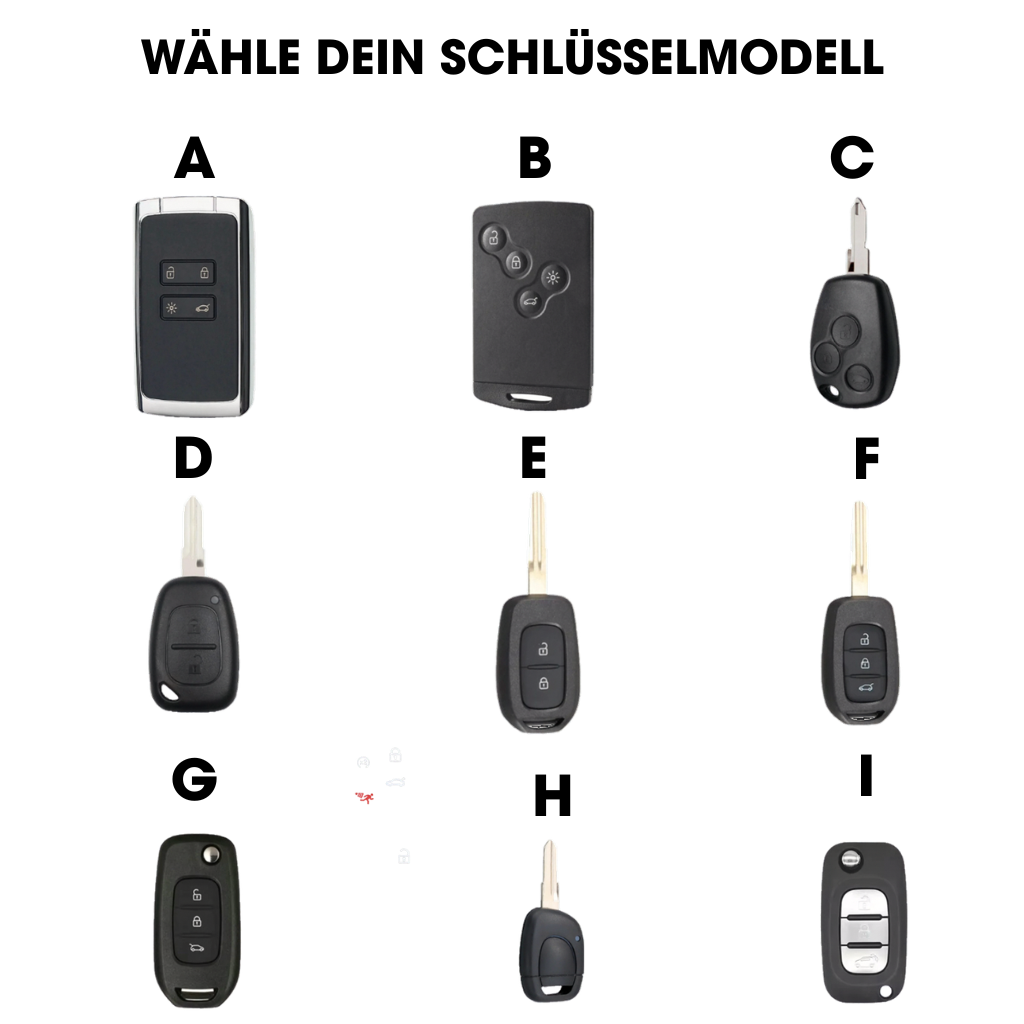 Renault Autoschlüssel Hülle