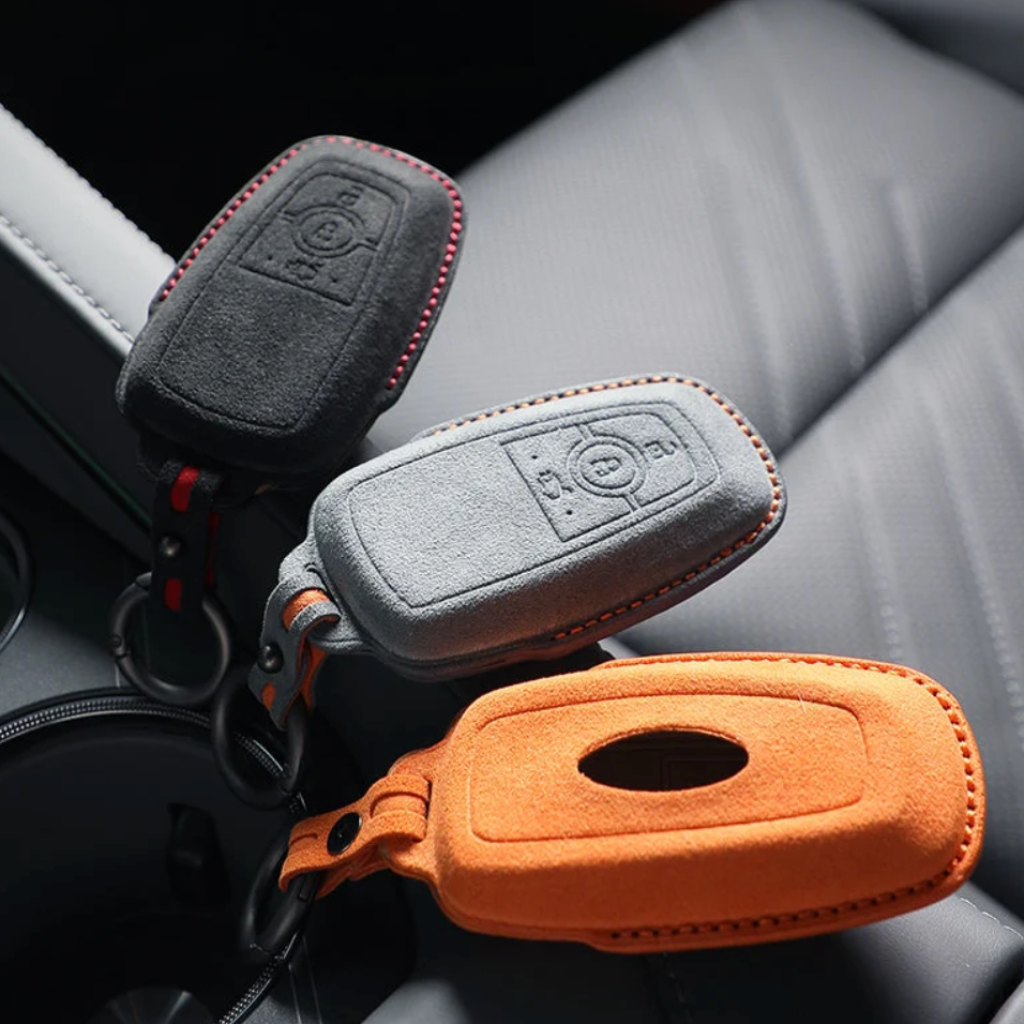 Étui de clé Ford - Protection en Alcántara