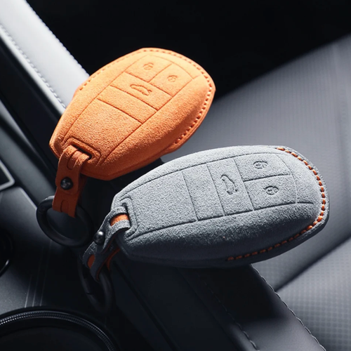 Étui de Clé Bentley - Protection en Alcantara