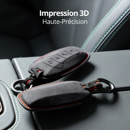 Étui de Clé BYD - Protection en Alcantara