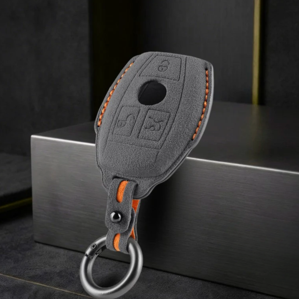 Mercedes Key Case - Alcantara Protection