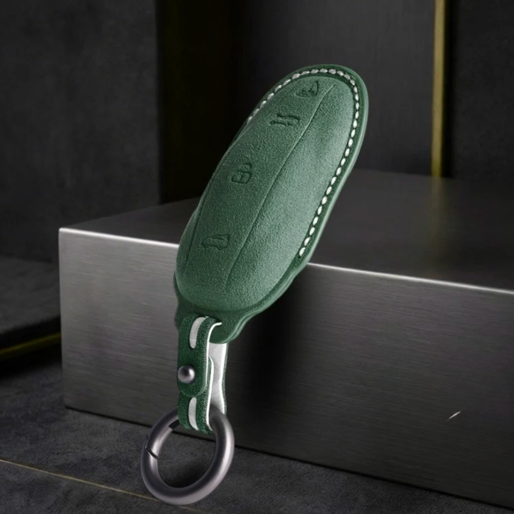 Tesla Key Fob Cover - Alcantara Protection