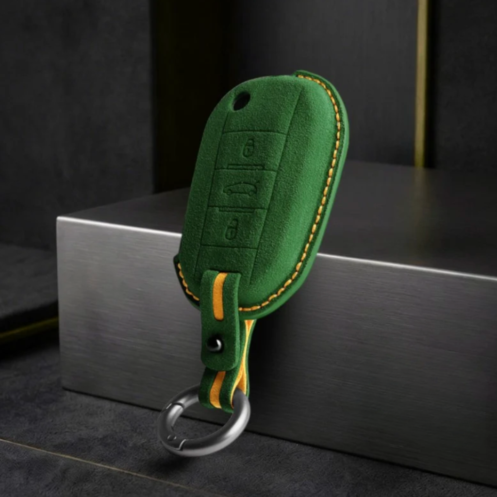 Peugeot Key Fob Case - Alcantara Protection