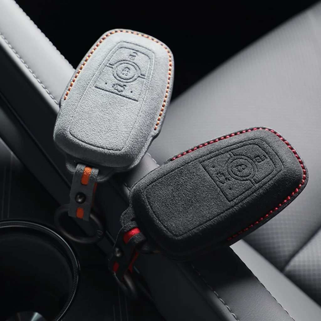 Étui de clé Ford - Protection en Alcántara