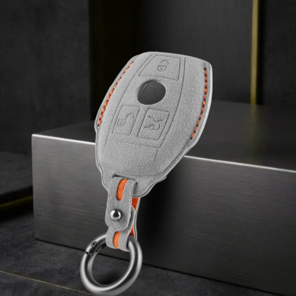 Mercedes Key Case - Alcantara Protection
