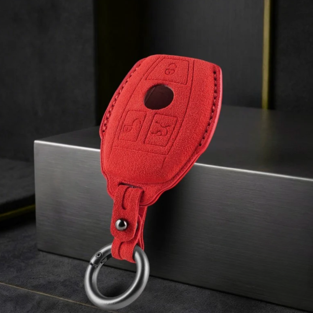 Mercedes Key Case - Alcantara Protection