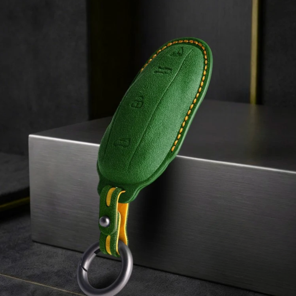 Tesla Key Fob Cover - Alcantara Protection