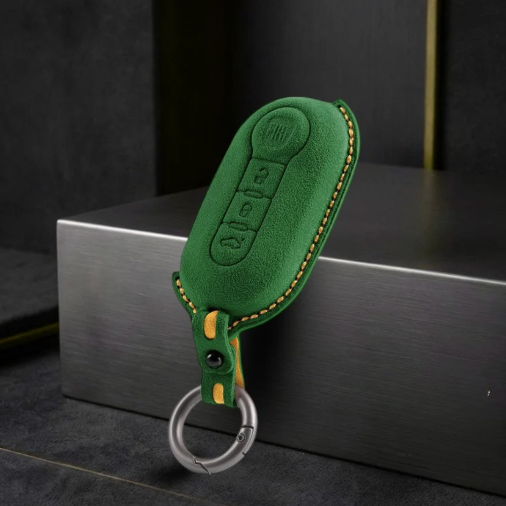 Fiat Key Fob Cover - Alcantara Protection