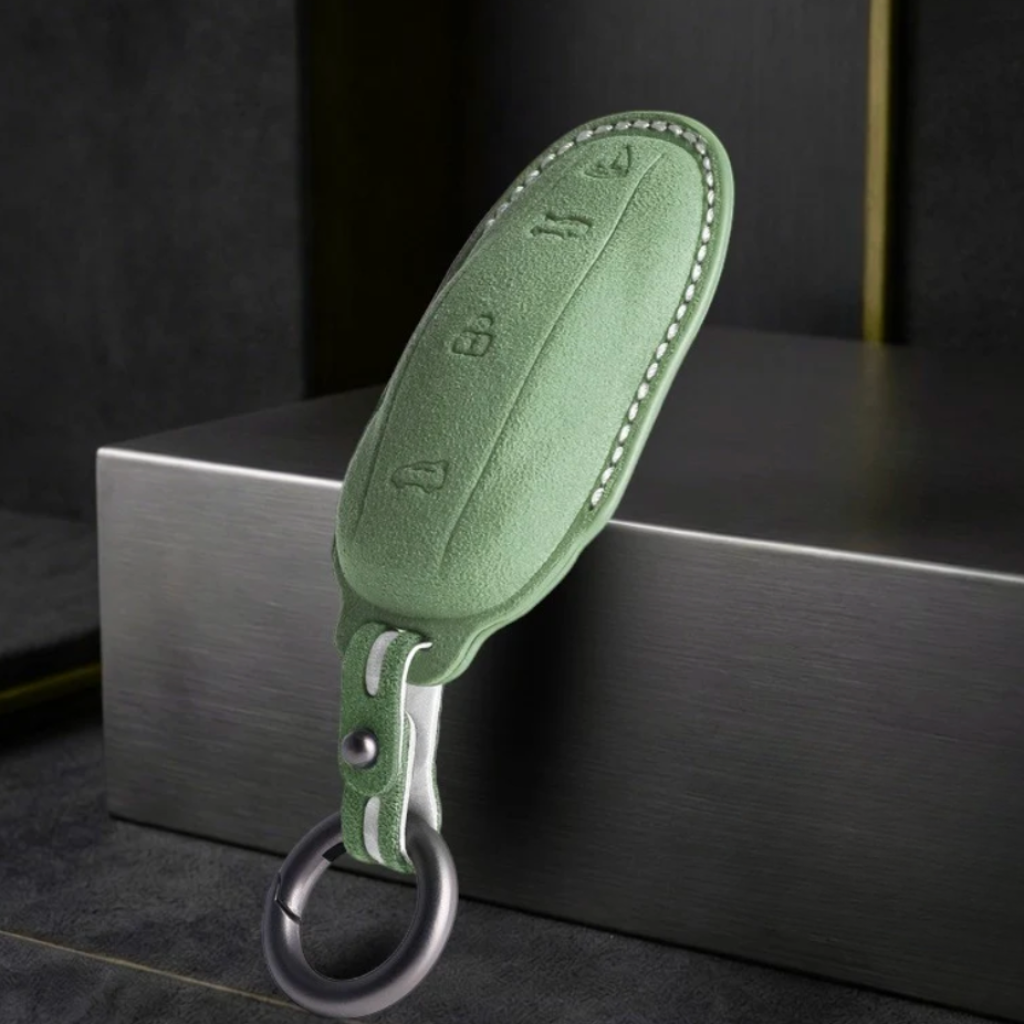 Tesla Key Fob Cover - Alcantara Protection