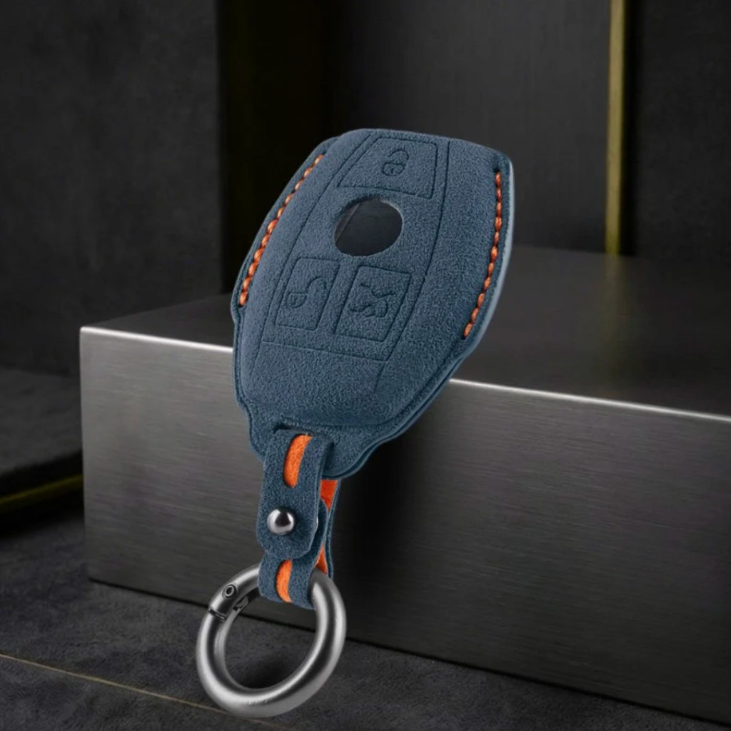 Mercedes Key Case - Alcantara Protection