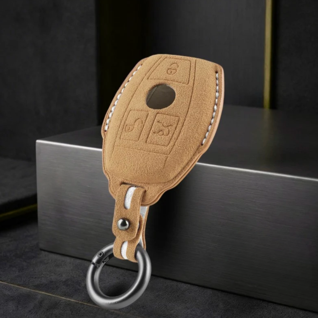 Mercedes Key Case - Alcantara Protection