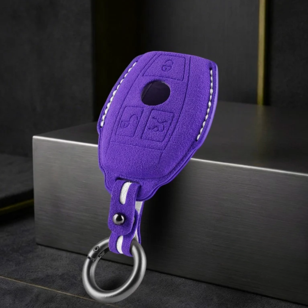 Mercedes Key Case - Alcantara Protection