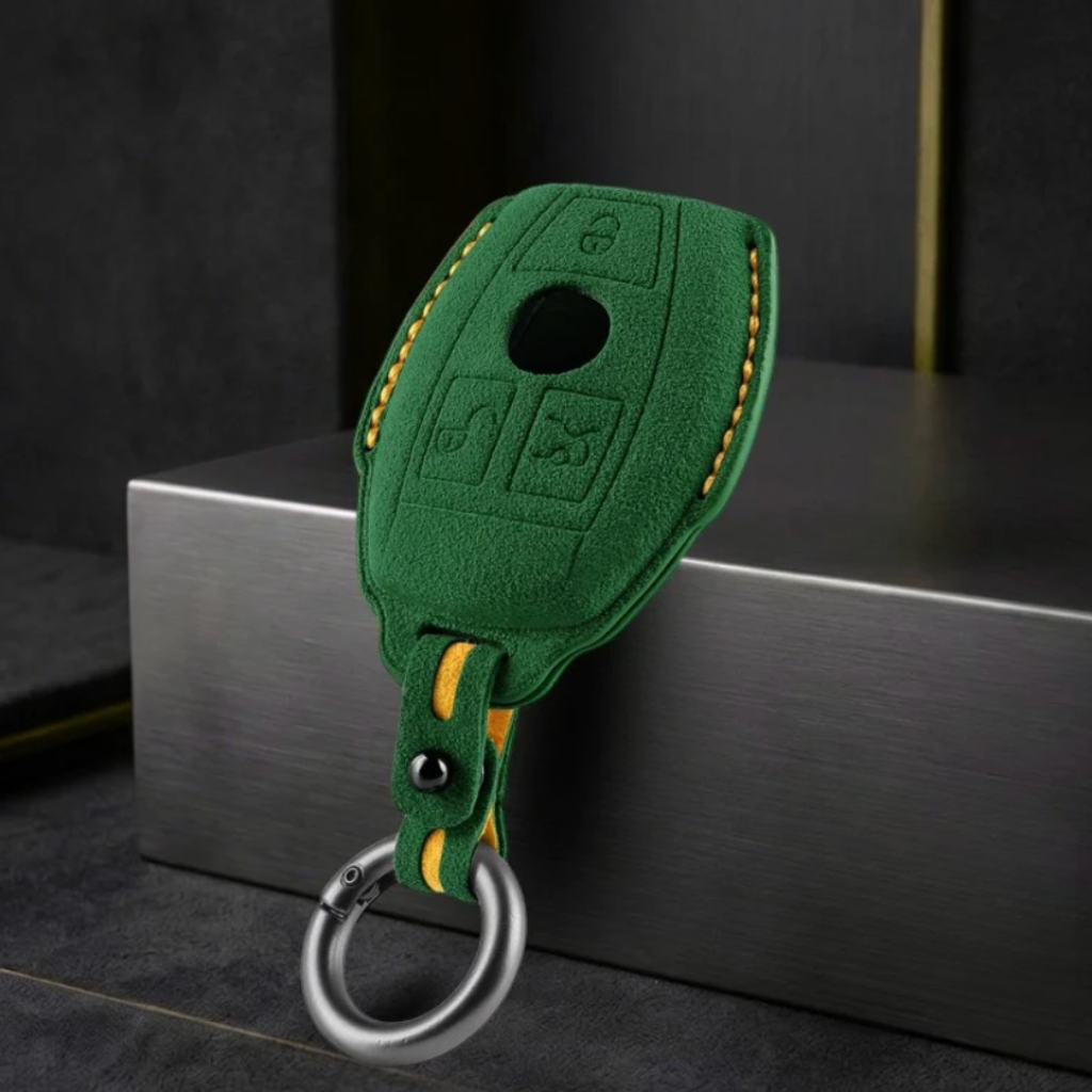 Mercedes Key Case - Alcantara Protection