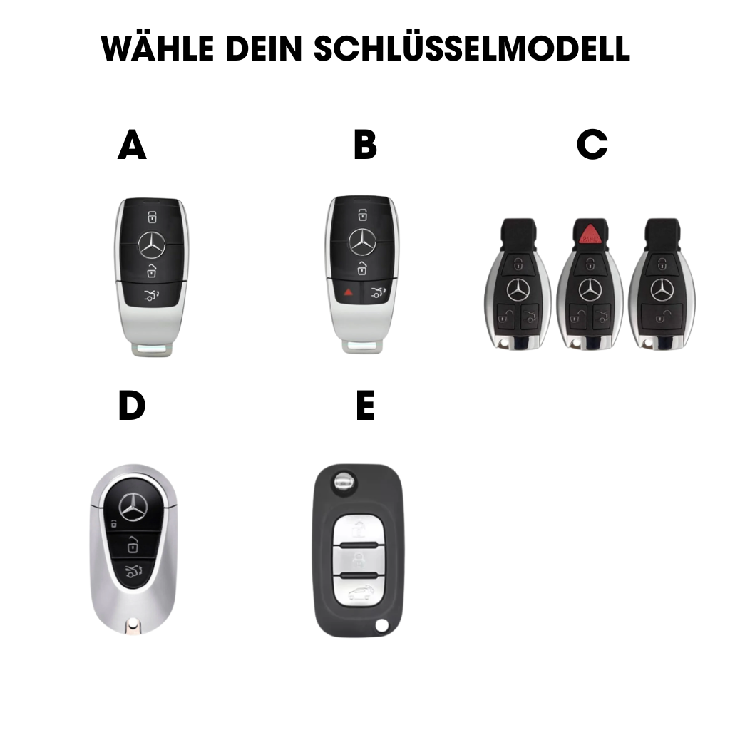Mercedes-Benz Autoschlüssel Hülle