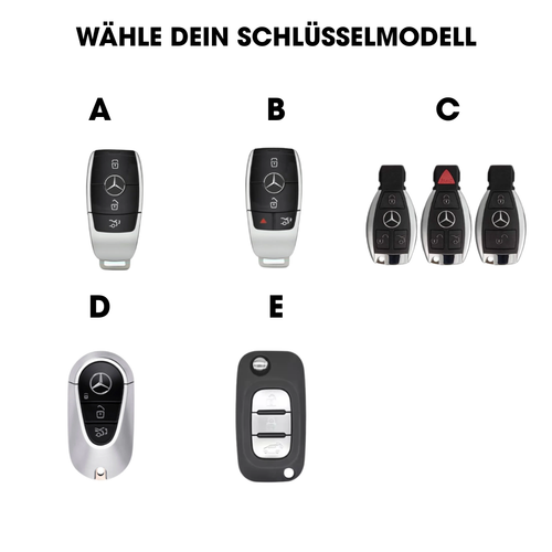 Mercedes-Benz Autoschlüssel Hülle