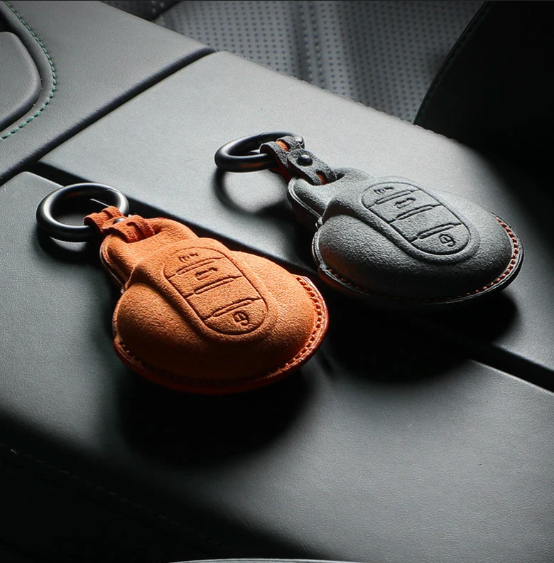 Mini Key Case - Alcantara Protection
