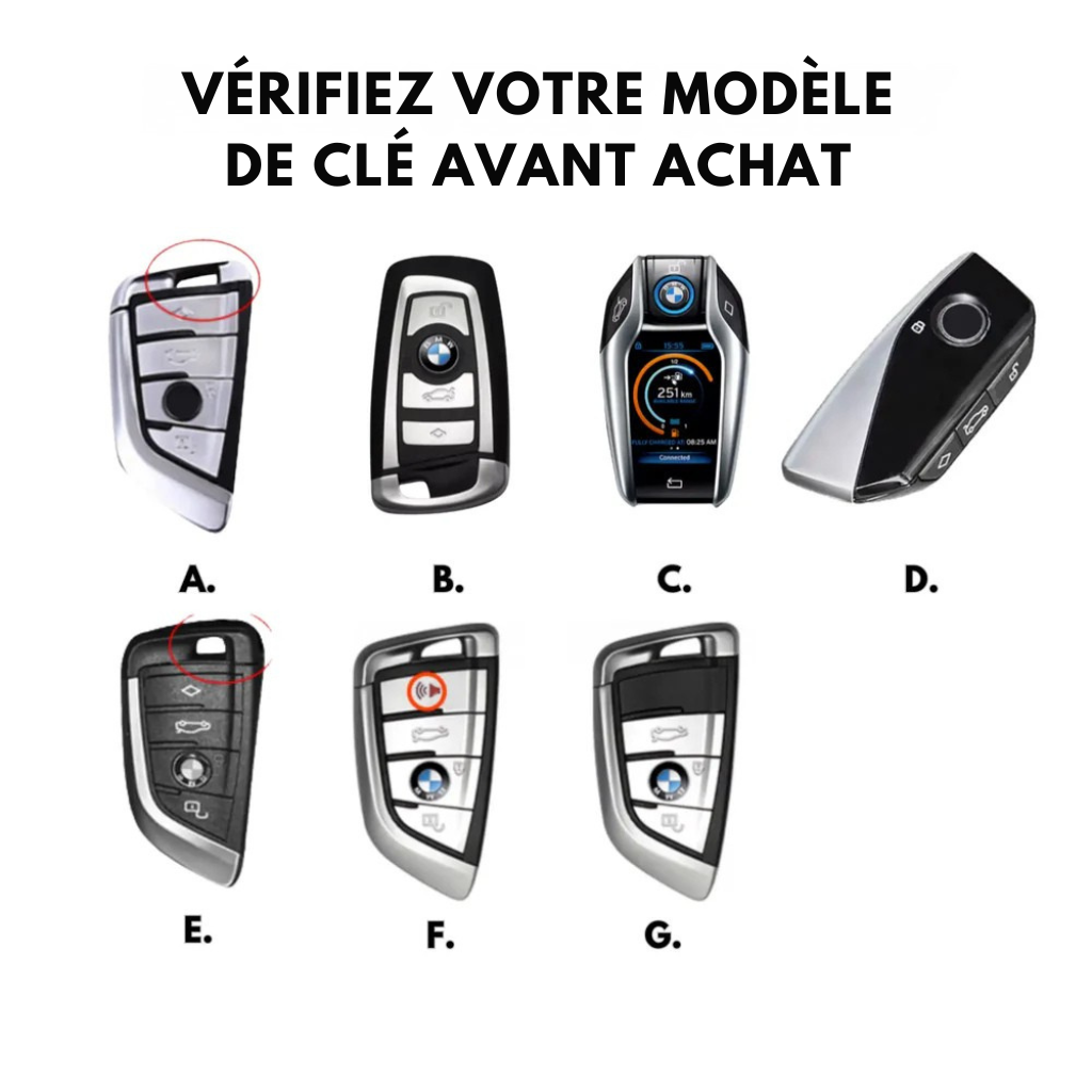 BMW Key Case - Alcantara Protection